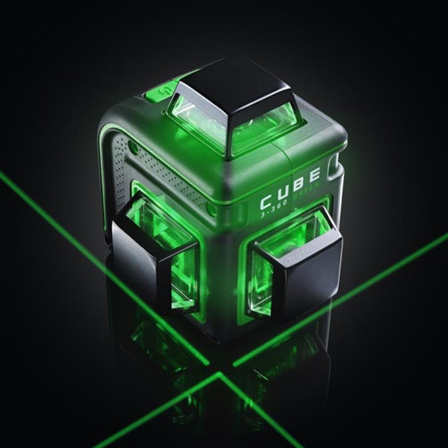 Multikorslaser Cube 3-360 Grön Ultimate Edition