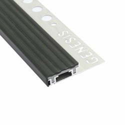 Trappnos Genesis NIB Alu/PVC Svart 10 mm