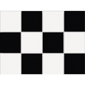 UNI BLACK & WHITE 9,7x9,7 (på ark)