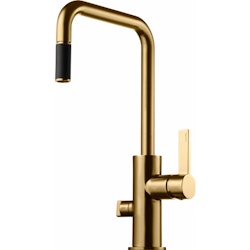 Köksblandare Tapwell ARM887 med Utdragbar Pip Brushed Honey Gold