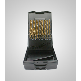 Metallborr HSS-G TiN Drill Set 1-10 mm (19 delar)