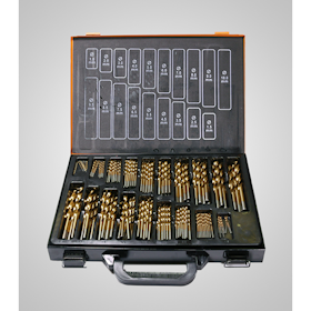 Metallborr HSS-G TiN Drill Set 1-10 mm (170 delar)