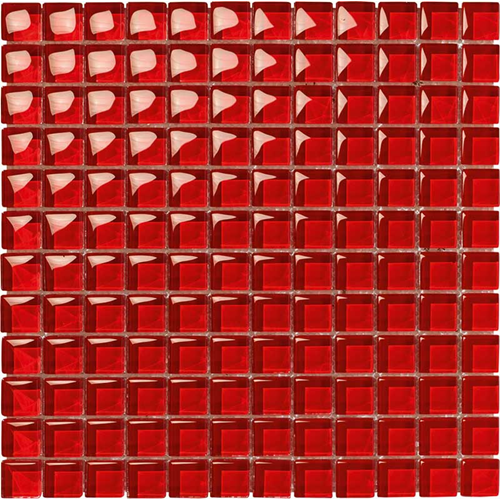 EASY GLASS RED 30X30