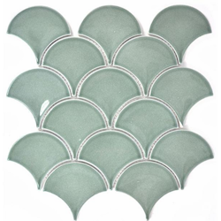 Mosaik Scale Petrol Gloss 9,3x8,8
