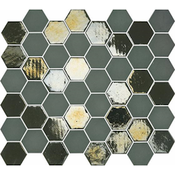 MOSAIK SIXTIES HEXA KHAKI 5x4,3