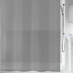 Duschdraperi Spirella Bio mid-grey 180x200 cm