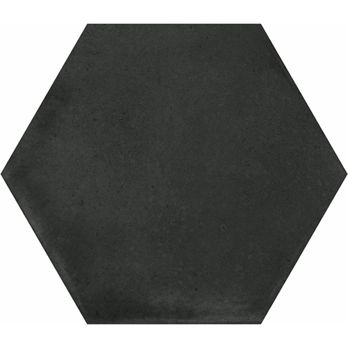 Kakel Small Black Hexagon 12,4x10,7