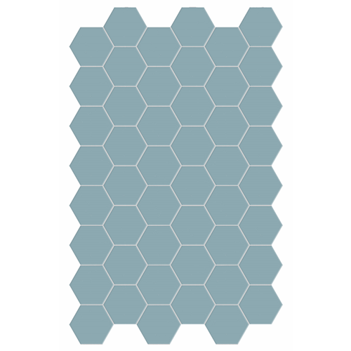 Hexa Floor Azure Mist 14x16
