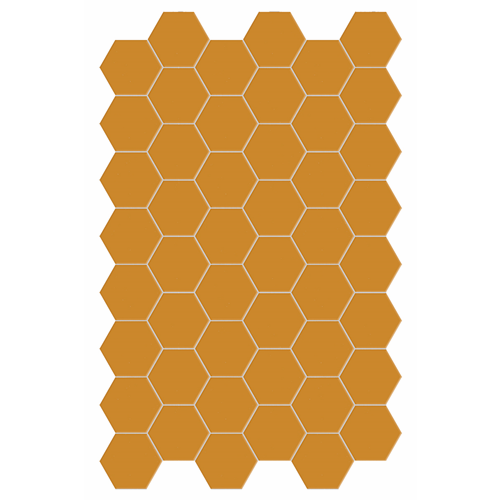 Hexa Floor Yellow Corn 14x16