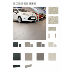 Klinker Solid Dark Mix 19,7X19,7
