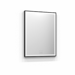 Spegel Svedbergs Ista Svart Ram med LED Touch Belysning