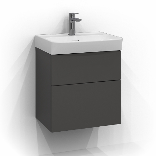 Tvättställsskåp Svedbergs Forma 50x35 med Två Lådor