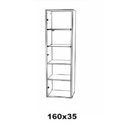 Högskåp Stomme Svedbergs 160x35