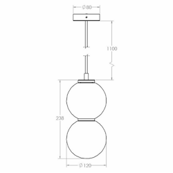 Taklampa Haven Lampa L2.02