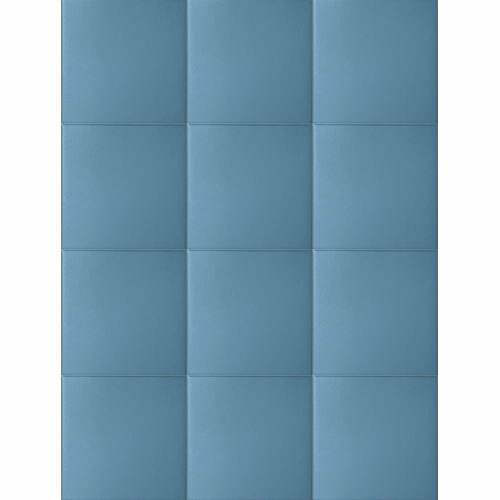 Hexa Square Cadet Blue 15x15