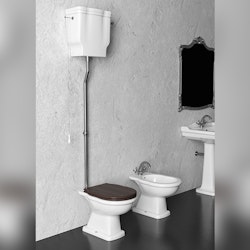 Toalettstol LH Classic Högspolande