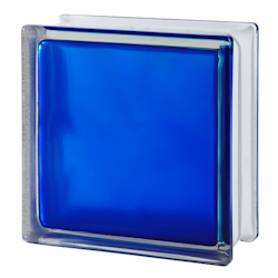Glasblock Basic Moln 1908/BM Blå