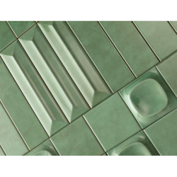 Kakel Pop Verde Acqua Flat Glossy 6,2x25