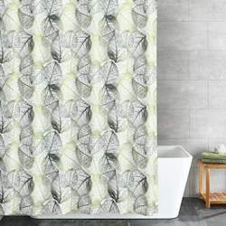Duschdraperi Kleine Wolke Selva Dill 180x200 cm