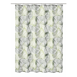Duschdraperi Kleine Wolke Selva Dill 180x200 cm