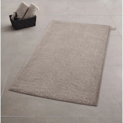 Badrumsmatta Kleine Wolke Vita Sandbeige 50x80 cm