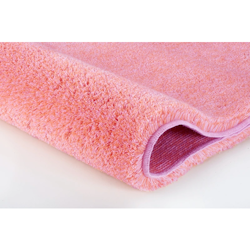 Badrumsmatta Kleine Wolke Relax Pastellrose 60 cm Rund