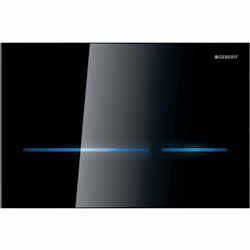 Spolplatta Geberit Sigma 80 Svart 230v