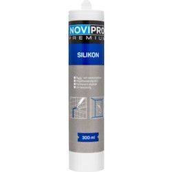 Sanitetssilikon Novipro Premium 300 ml