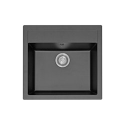 Diskho Alterna Carbon Svart 56x53 cm