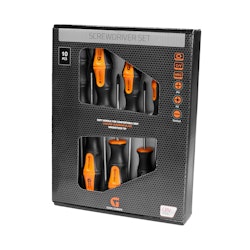 Skruvmejselset Screwdriver Set (10st)