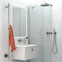 Handdukstork Dansani Hydra 7,5x140 cm Krom