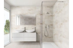 Kakel Marble White Gloss 25x40