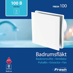 Badrumsfläkt Fresh 100