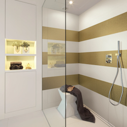 Mosaik Metallica Oro 1,2x1,2