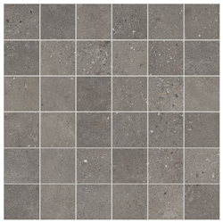 Mosaik Madras Suburbia Grey 3D 5x5