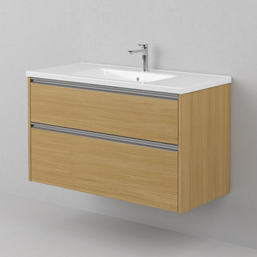 Tvättställsskåp INR Grand Grip Natural Oak 100