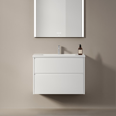 Tvättställsskåp INR Grand Grip Premium White 80