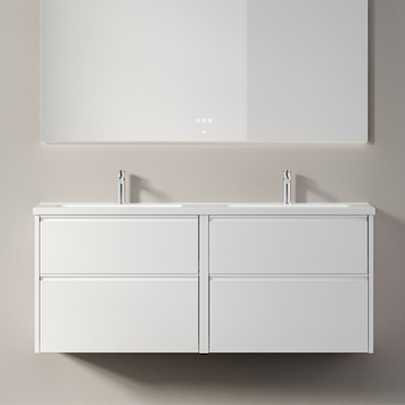 Tvättställsskåp INR Grand Grip Premium White 140