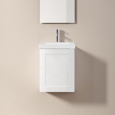 Tvättställsskåp INR Viskan Classic 40, Premium White