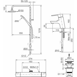 Blandarpaket Mora Cera Bathroom Concept
