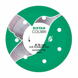 Diamantklinga Distar Colibri Ø76, 10mm