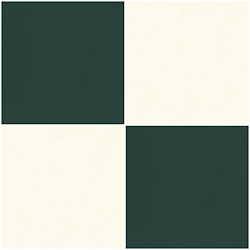 Klinker Hexa Square Green Echo 15x15