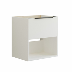 Tvättställsskåp Dansani Mido+ Classic 60x44 med 1 Låda och Öppen Hylla