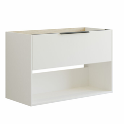 Tvättställsskåp Dansani Mido+ Classic 100x44 med 1 Låda och Öppen Hylla