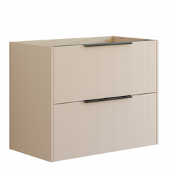 Tvättställsskåp Dansani Mido+ Classic 80x44 med 2 Lådor och Struktur Front