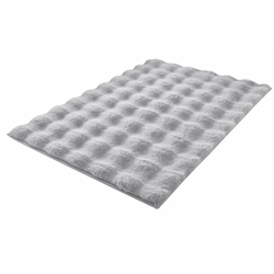 Badrumsmatta Kleine Wolke Cloud Silvergrey