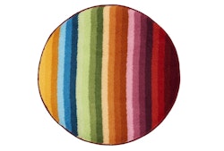 Badrumsmatta Kleine Wolke Funky Multi Rund 80 cm