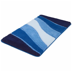 Badrumsmatta Kleine Wolke Ocean Royalblau