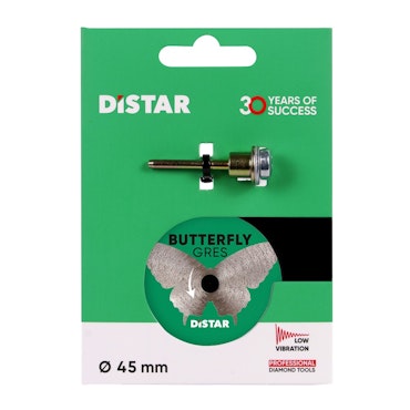 Diamantklinga Distar Butterfly med Förlängning Ø45
