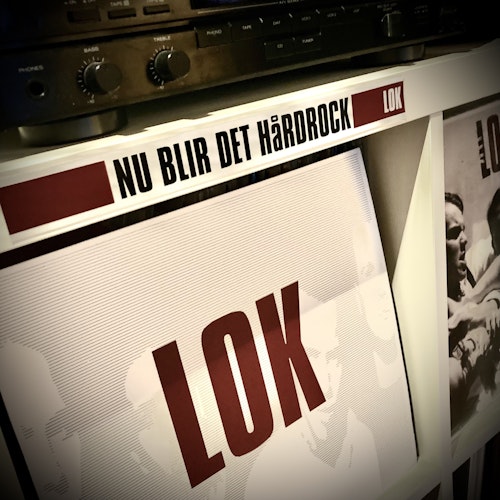 Klistermärke | "NU BLIR DET HÅRDROCK" | SLUTSÅLT!